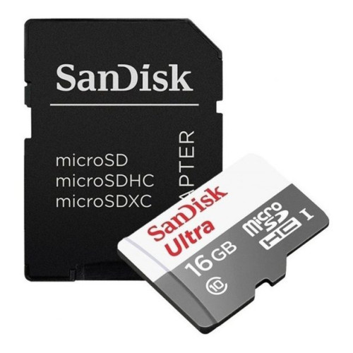 Memoria MicroSD HC SanDisk 16GB Ultra UHS-I