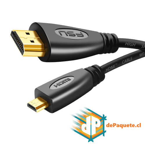 Cable MicroHDMI a HDMI 1.5mts