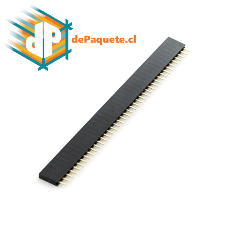 Pin header 1x40 Hembra 2.54mm