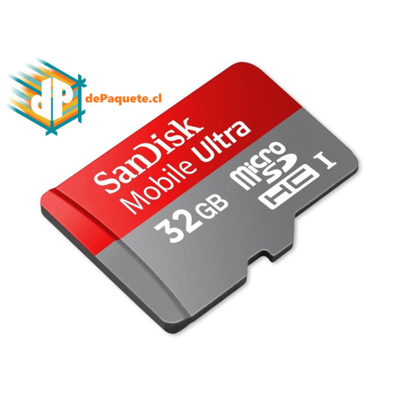 Memoria MicroSD HC SanDisk 32GB Ultra UHS-I Memoria MicroSD HC SanDisk 32GB Ultra UHS-I