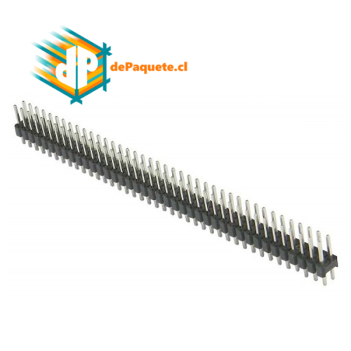 Pin Header 2x40 Macho  2.54mm