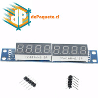 Módulo display 7 segmentos de 8 dígitos - MAX7219