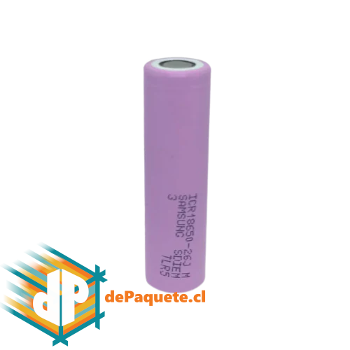 Pila Batería 18650 Recargable Samsung 2600mAh 3.7V