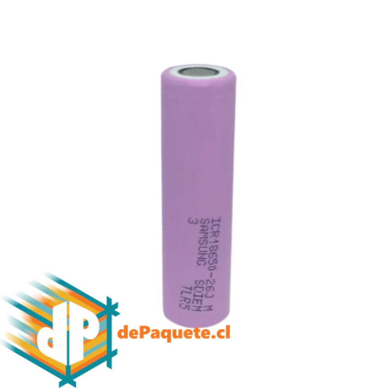 Pila Batería 18650 Recargable Samsung 2600mAh 3.7V Pila Batería 18650 Recargable Samsung 2600mAh 3.7V