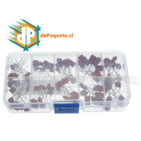 Kit de Capacitores Condensadores de Poliéster 