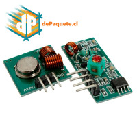 Módulo Transmisor Receptor RF 315MHz