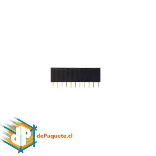 Pin conector hembra 1 fila 2.54mm 11 pin
