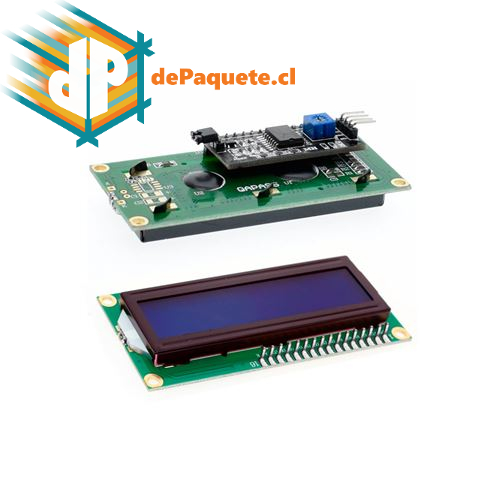 Pantalla LCD 1602 – Incluye adaptador I2C