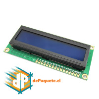 Pantalla LCD 1602 Azul
