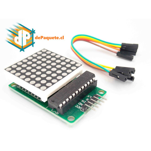 Módulo matriz de luces LED 8x8 – MAX7219
