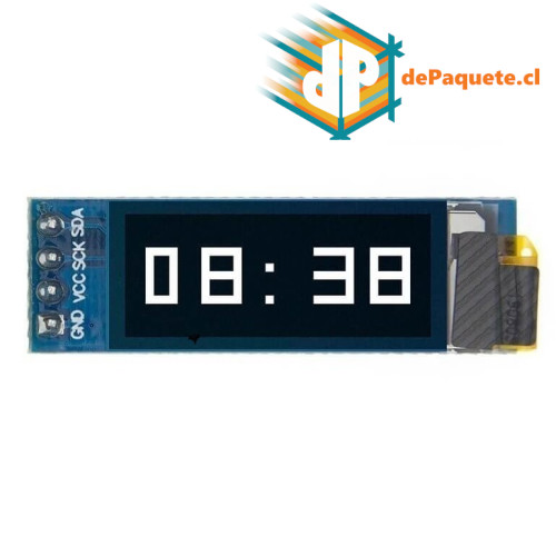 Pantalla OLED 0.91" 128x32 SSD1306