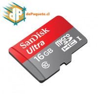 Memoria MicroSD HC SanDisk 16GB Ultra UHS-I