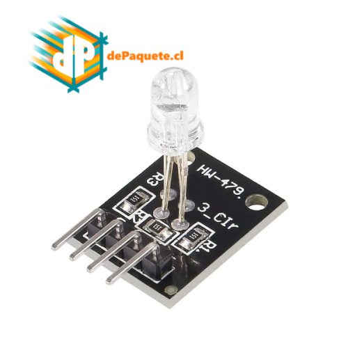 Módulo LED RGB 5mm (16 millones de colores)  - KY-016