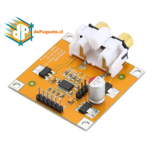 Decodificador de espectro de audio DAC PCM5102