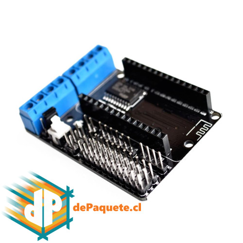 Shield controlador de motores - L293D para NodeMCU