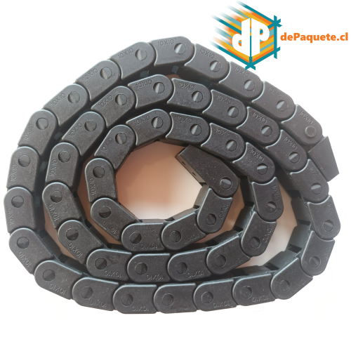 Cadena de arrastre cableado 10x10mm 1metro