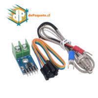 Módulo MAX6675 + Módulo de temperatura termocupla Sensor tipo K