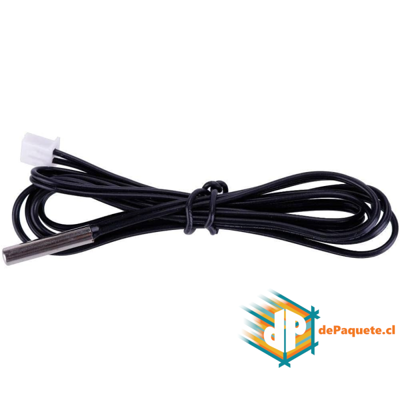 Sensor de Temperatura Termistor NTC 10K, 1%, 3950 2mts