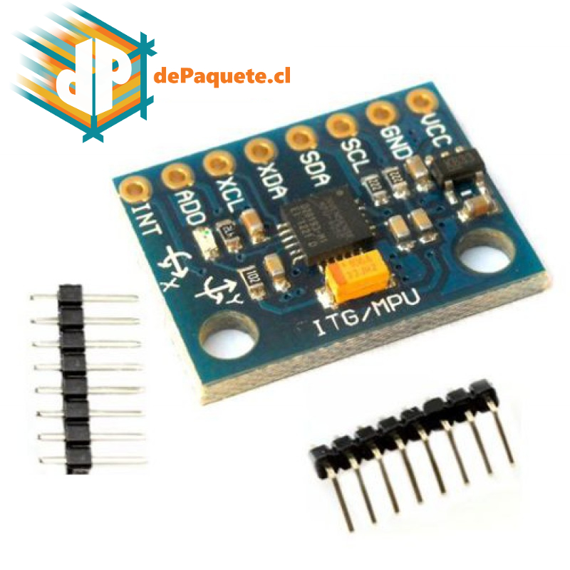 Giroscopio y acelerómetro - MPU 6050 GY-521 Giroscopio y acelerómetro - MPU 6050 GY-521