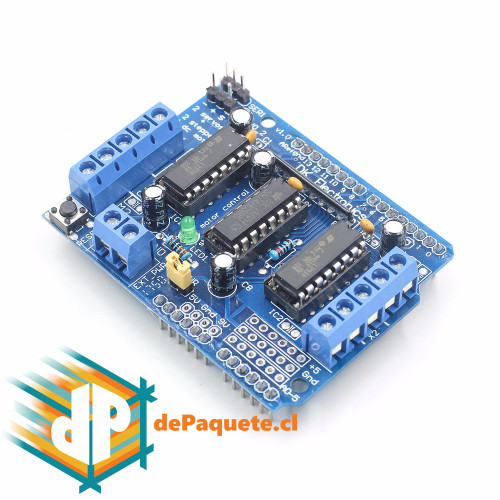 Shield controlador de motores – L293D para Arduino