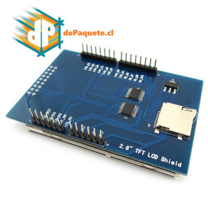 Shield pantalla LCD - TFT 2.8'' touch resistiva - ILI9341 Shield pantalla LCD - TFT 2.8'' touch resistiva - ILI9341